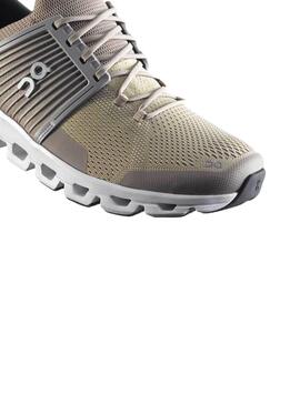 Sneaker On Running CloudSwift Sand Grey Herren