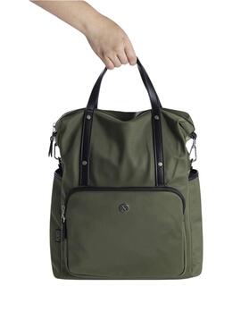 Rucksack Munich Clever Backpack Grün für Damen