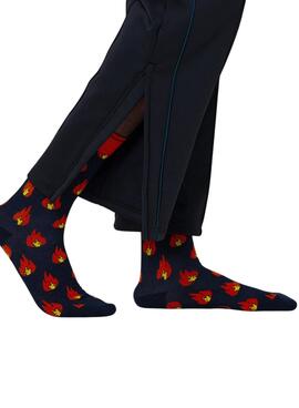 Socken Happy Socks Flames für Herren und Damen