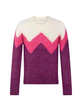 Pullover Naf Naf Geometrisch Multi für Damen