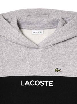 Sweatshirt Lacoste Roland Garros Edition Grau Junge