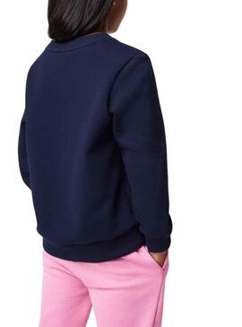Sweatshirt Lacoste Flannel Marineblau Junge Mädchen