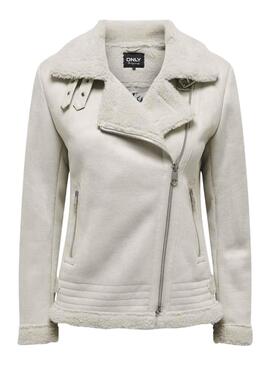 Jacke Only Diana Beige für Damen
