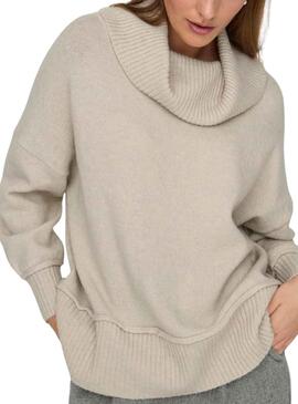 Pullover Only Hazel Beige für Damen