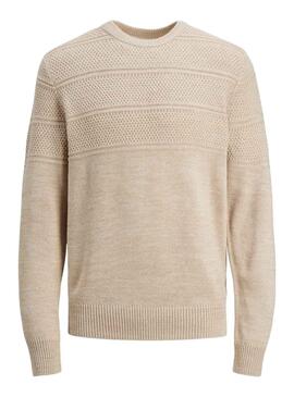 Pullover Jack & Jones Jerry Beige für Herren