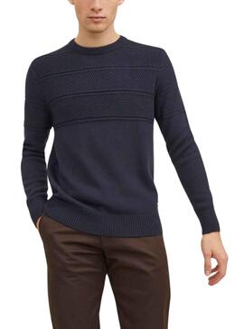 Pullover Jack & Jones Jerry Marineblau für Herren