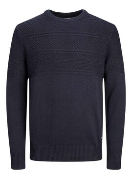 Pullover Jack & Jones Jerry Marineblau für Herren