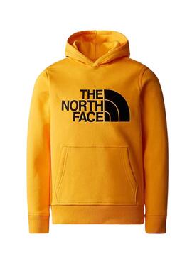 Sweatshirt The North Face Drew Peak Gelb Junge
