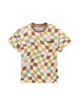 T-Shirt Vans Checker Print Multi für Junge und Mädchen