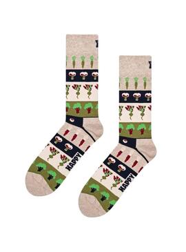 Socken Happy Socks Veggie Stripe Multi Herren
