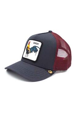 Mütze Goorin Bros The Rainbow Blau y Rot