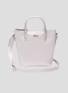Handtasche Lacoste XS Shopping Cross Plateado Damen