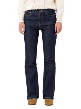 Hose Jeans Naf Naf Brut Marineblau für Damen