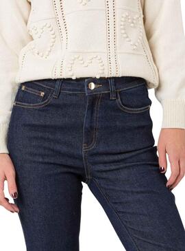 Hose Jeans Naf Naf Brut Marineblau für Damen