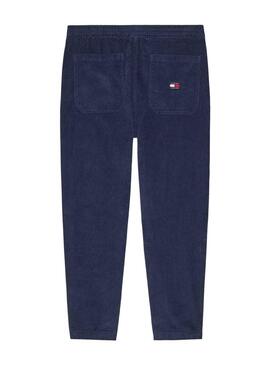 Hose Tommy Jeans Corduroy Marineblau Herren