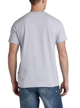 T-Shirt G-Star Multi Badge Grau für Herren