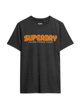 T-Shirt Superdry Repeat Marineblau für Herren