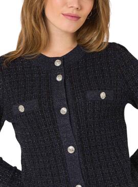 Jacke Naf Naf Helligkeit Marineblau für Damen