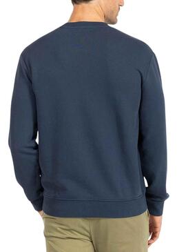 Sweatshirt El Pulpo Explorer Marineblau für Herren