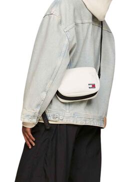 Handtasche Tommy Jeans Täglich Crossover Weiss Damen