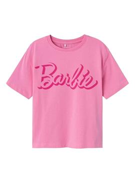 T-Shirt Name It Dalina Barbie Rosa für Mädchen