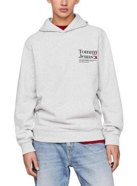 Sweatshirt Tommy Jeans Reg Modern Grau Herren