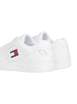 Sneakers Tommy Jeans Leather Weiss Herren