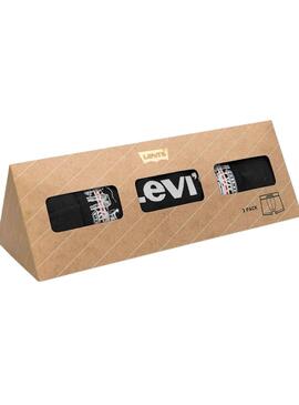 Unterhose Levis Logo Box Grau für Herren