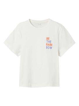 T-Shirt Name It Tupsi Weiss für Mädchen