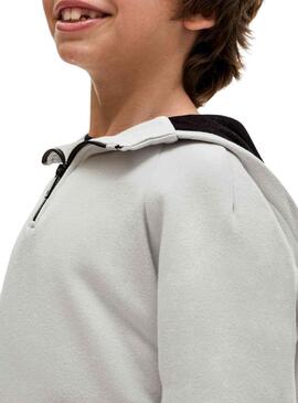 Sweatshirt Mayoral Tasches Quarz Weiss für Junge