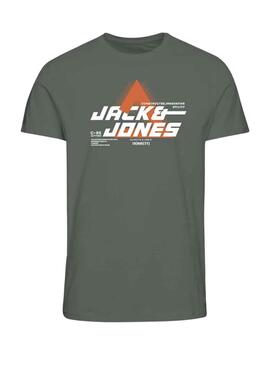 T-Shirt Jack & Jones Cophoto Grün für Junge