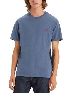 T-Shirt Levis Original Vintage Blau für Herren