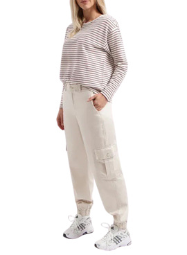 Pullover Only Bubble Rot für Damen