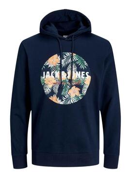 Sweatshirt Jack & Jones Chill-Form Marineblau Herren