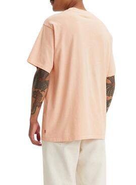 T-shirt Levis Garment Orange für Herren
