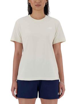 T-Shirt New Balance Sport Beige für Damen