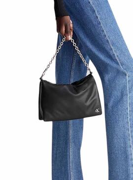 Handtasche Calvin Klein Micro Schwarz für Damen