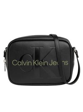 Handtasche Calvin Klein Cam Schwarz für Damen