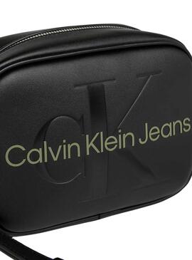 Handtasche Calvin Klein Cam Schwarz für Damen