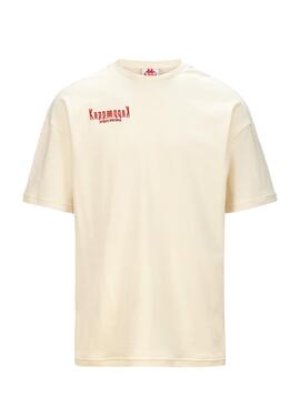 T-Shirt Kappa Lerice Beige für Herren