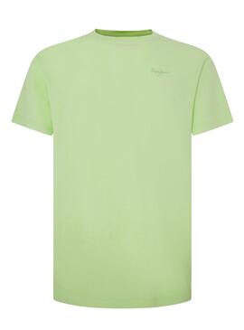 T-Shirt Pepe Jeans Jacko Grün für Herren