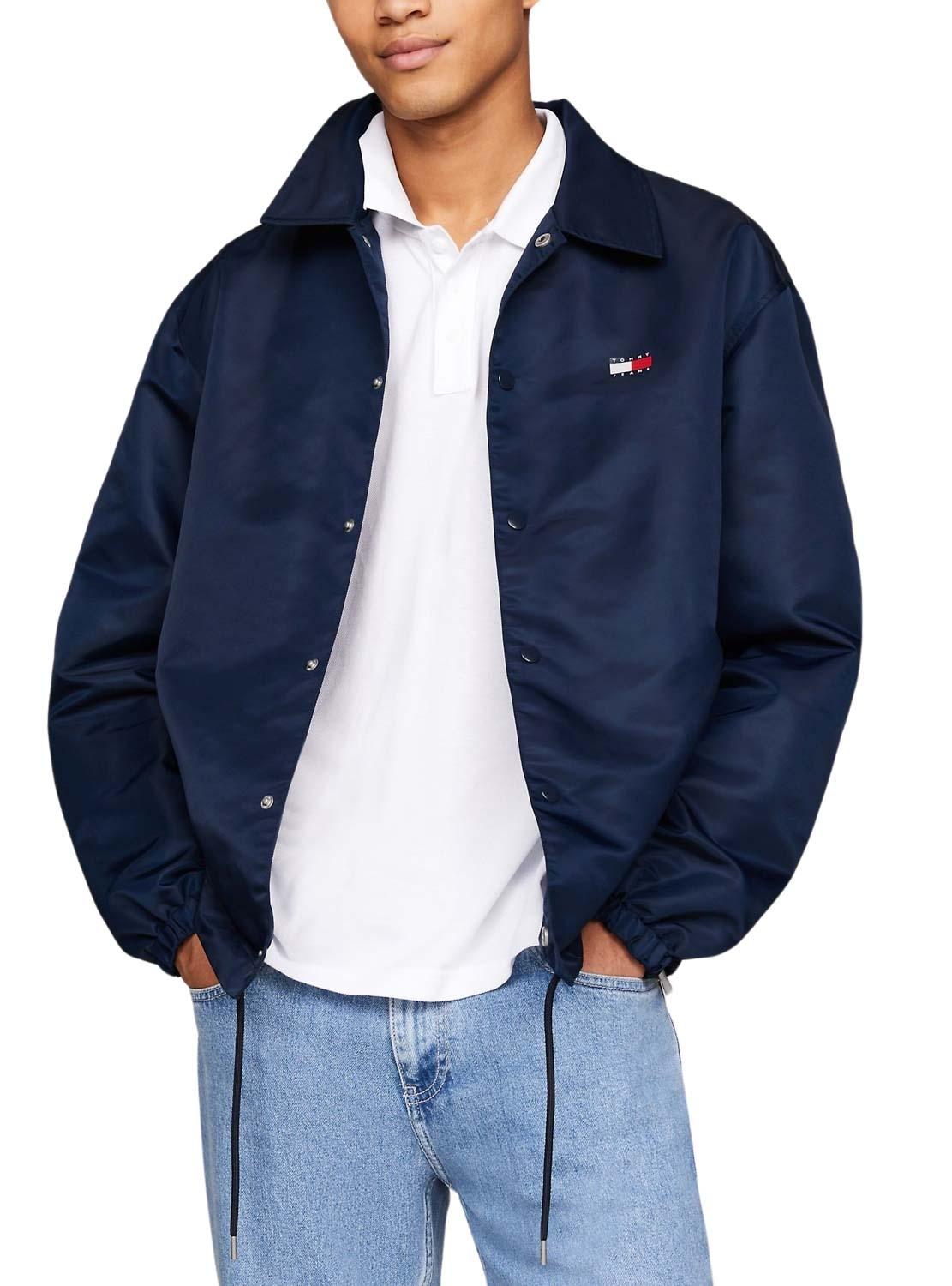Tommy Jeans Coach Jacket Marineblau für Herren