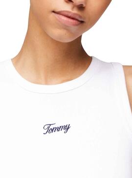 Tommy Jeans Tank Top Weiß für Damen
