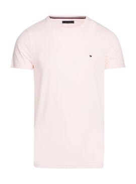 T-shirt Tommy Hilfiger Stretch Pink für Herren