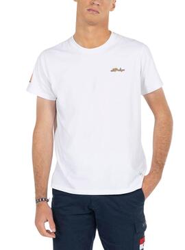 T-Shirt Das Pult Logo Formen Weiß Herren