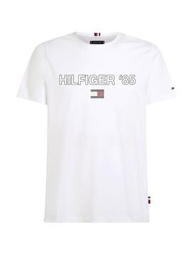 T-Shirt Tommy Hilfiger 85 in Weiß für Herren.