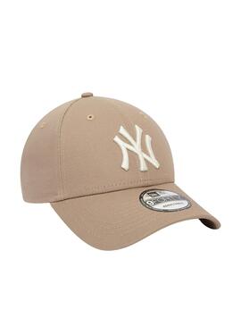 Mütze New Era New York Yankees League 9FORTY Beige.