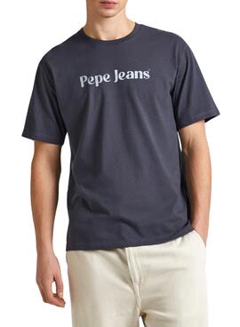T-shirt Pepe Jeans Clifton Grau für Herren
