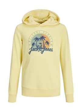 Sweatshirt Jack And Jones Summer Gelb für Kinder