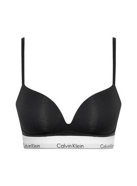 BH Calvin Klein Plunge Schwarz für Frauen